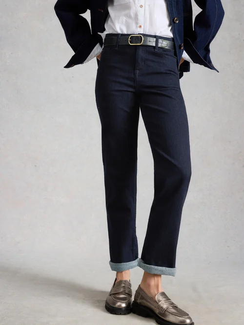 Jean Droit Taylor - Dk Denim - 52/R Image 3