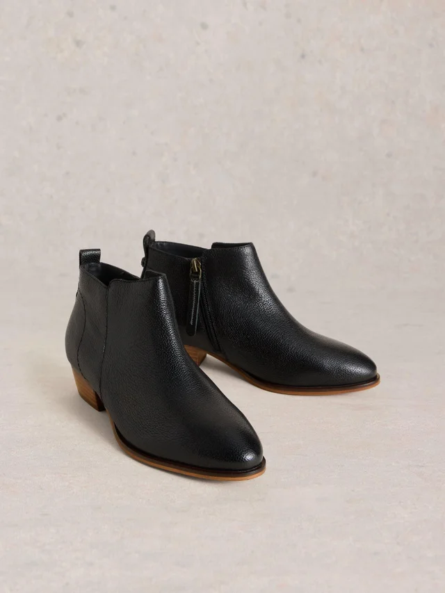 Bottines En Cuir Willow