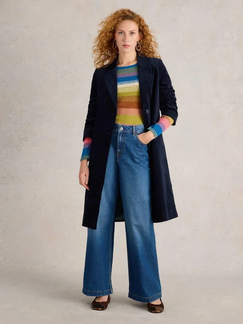 Manteau en velours Kamila - Dark Navy - 52/R Image 2