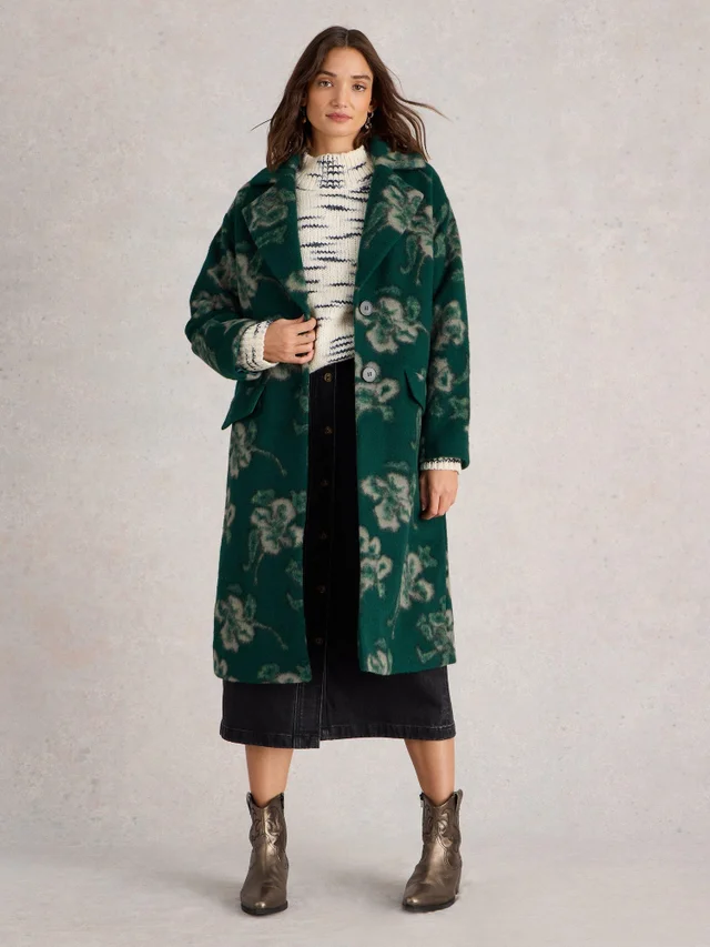 Manteau floral Lara