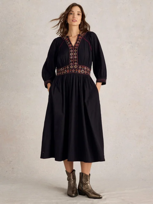 Robe Finn embellie - Blk Mlt - 34 Image 2