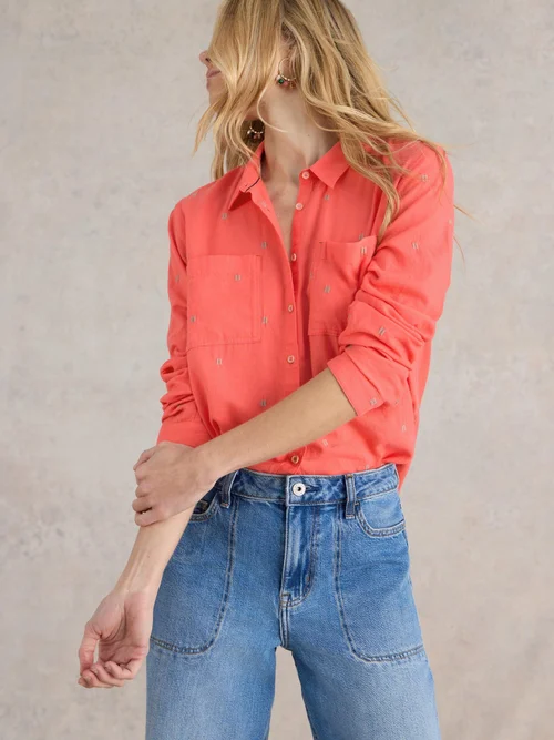 Chemise Sophie En Coton Biologique - Brt Pink - 52 Image 1