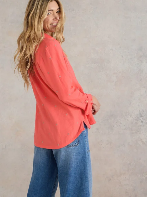 Chemise Sophie En Coton Biologique - Brt Pink - 52 Image 4