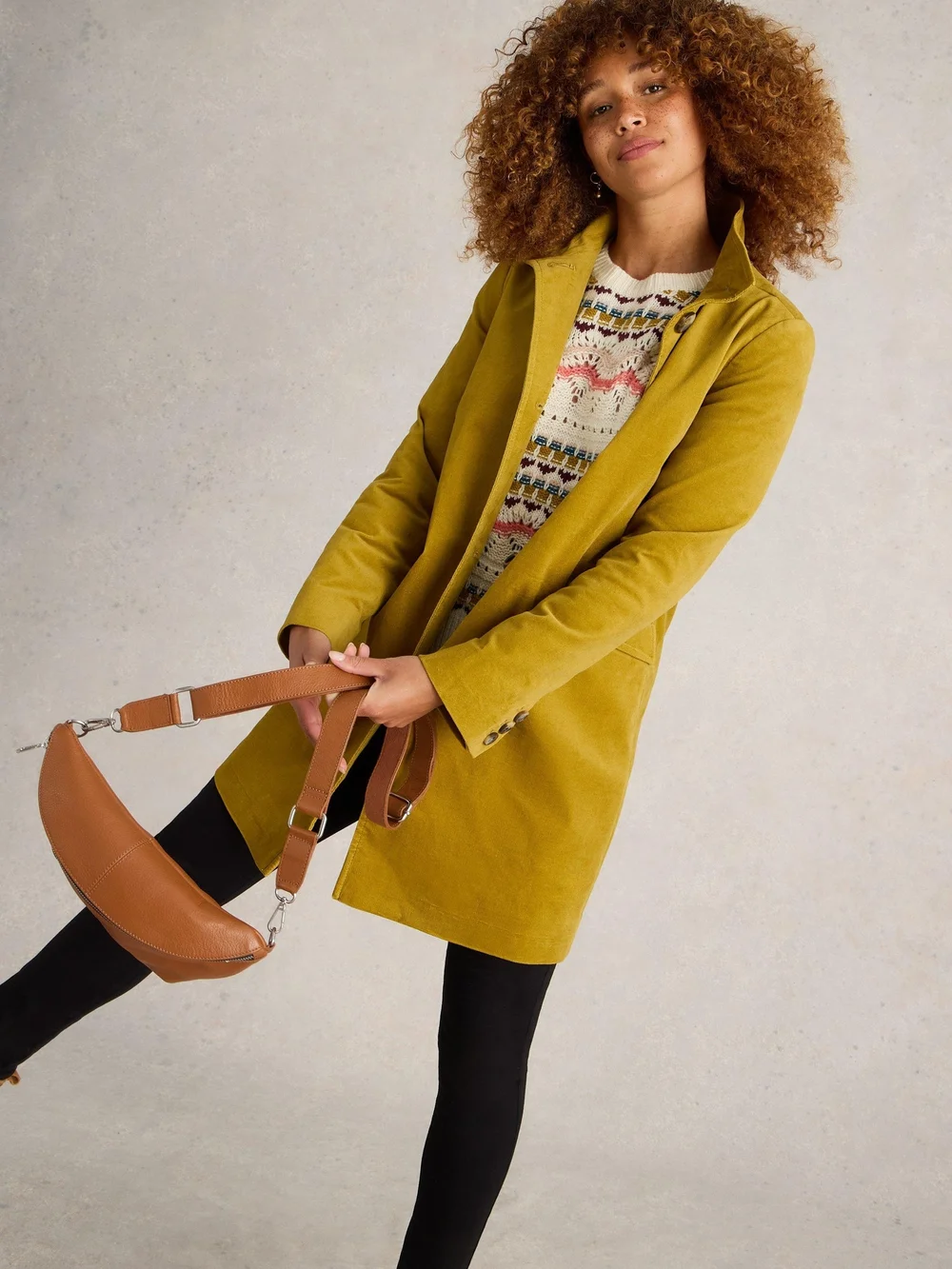 Manteau En Velours Karla - Mid Chart - 52/R Image 1