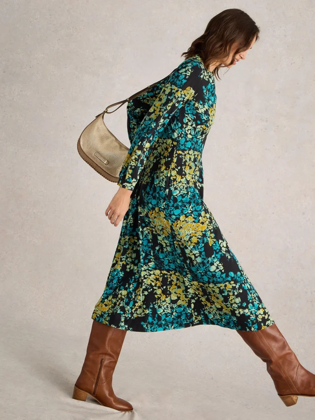 Robe midi en jersey Megan