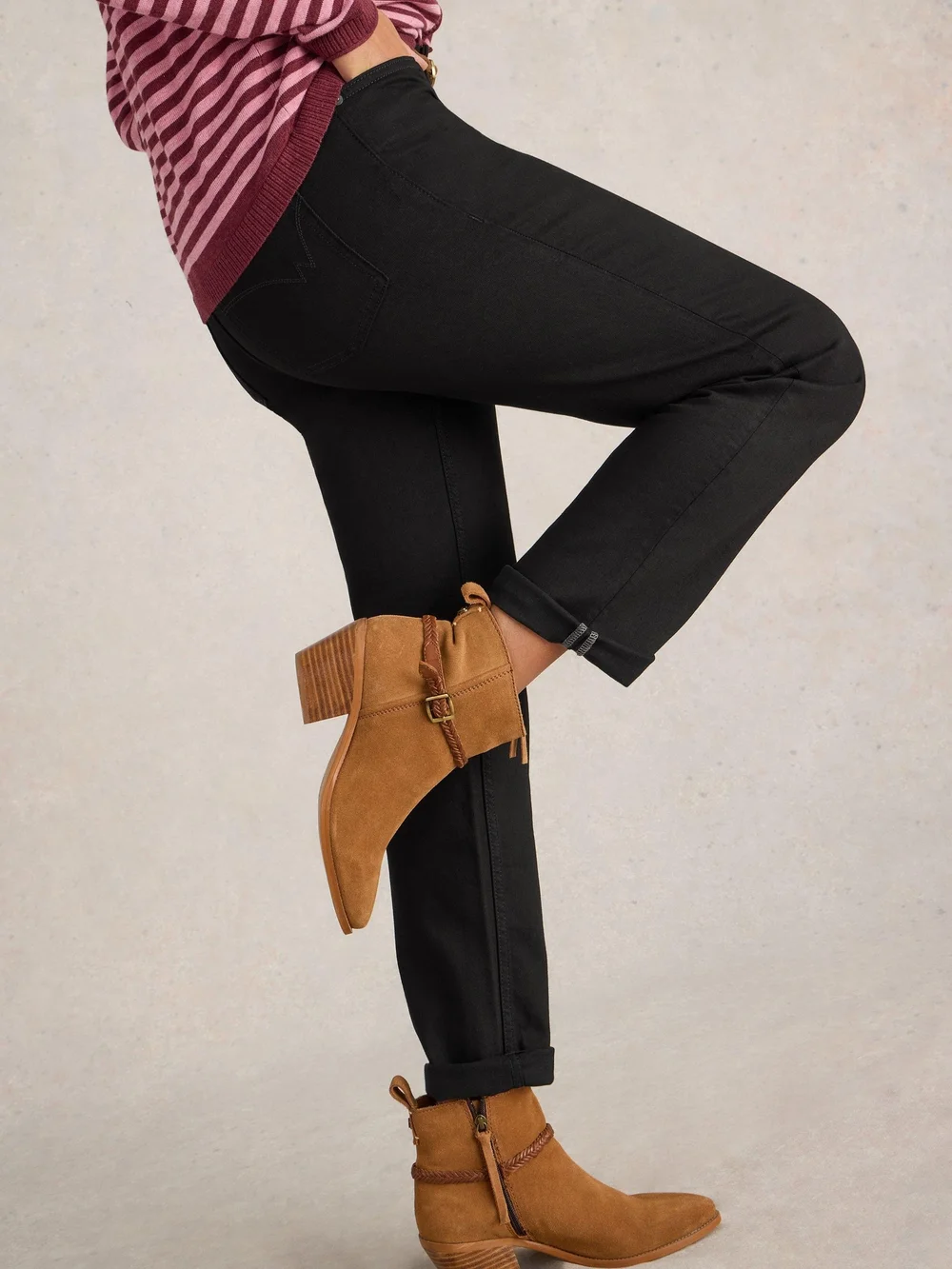 Jean Droit Taylor - Blk Denim - 52/R Image 1