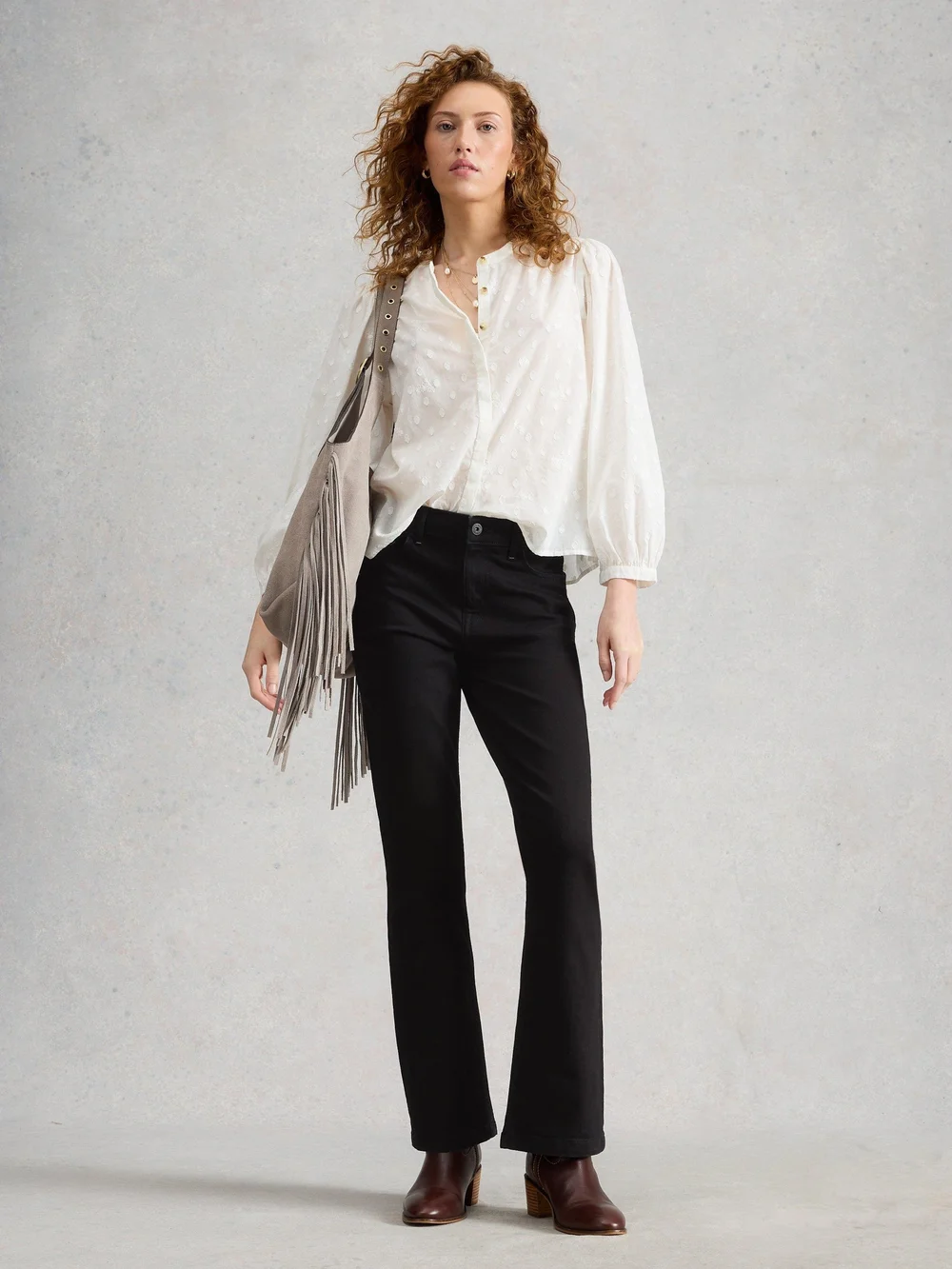 Jean Bootcut Harriet - Blk Denim - 52/R Image 1