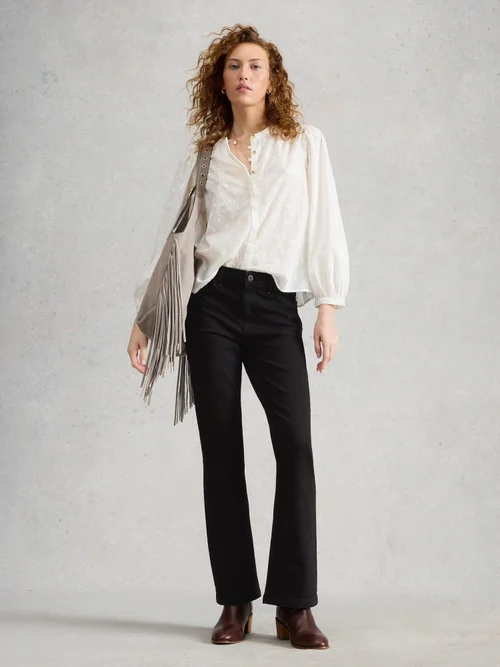 Jean Bootcut Harriet - Blk Denim - 52/R Image 1