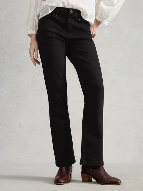 Jean Bootcut Harriet - Blk Denim - 52/R Image 2