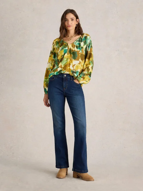 Jean Bootcut Harriet - Mid Denim - 52/R Image 2