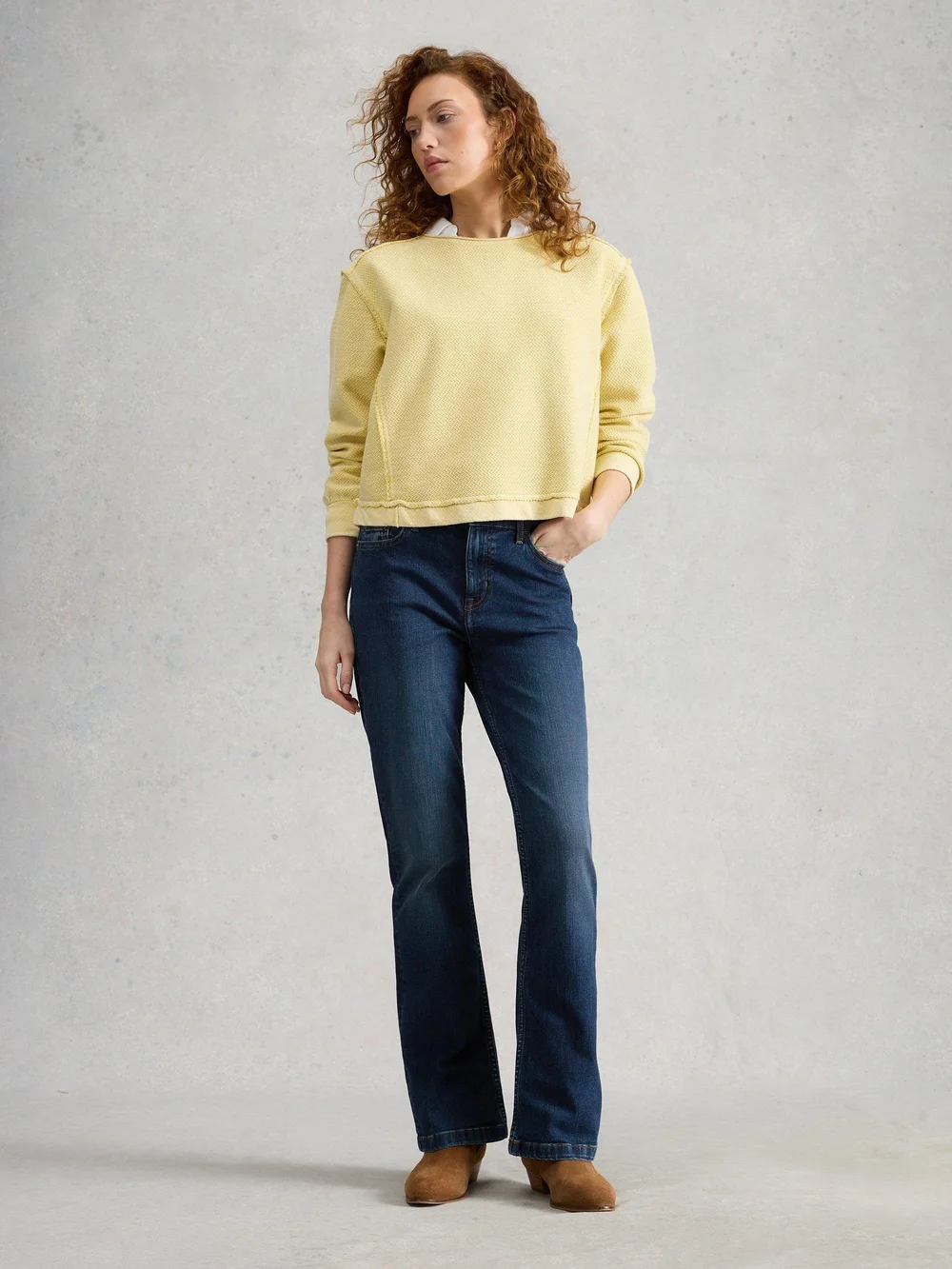 Jean Bootcut Harriet - Mid Denim - 52/R Image 1