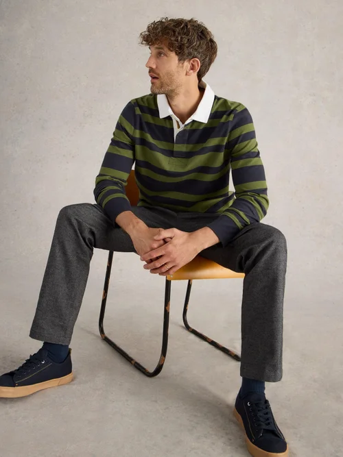 Pantalon texturé Sutton - Charc Grey - 40/R Image 1
