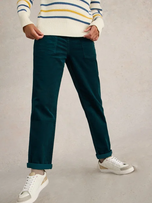 Pantalon en velours côtelé Twister - Dk Green - 52 Image 3