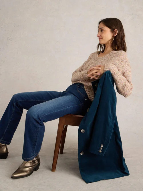 Manteau En Velours Karla - Dk Teal - 52/R Image 1
