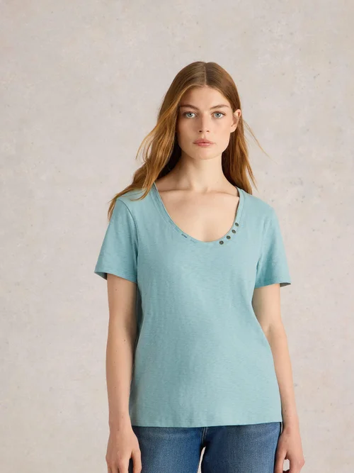 T-SHIRT NADIA - Mid Blue - 52 Image 3
