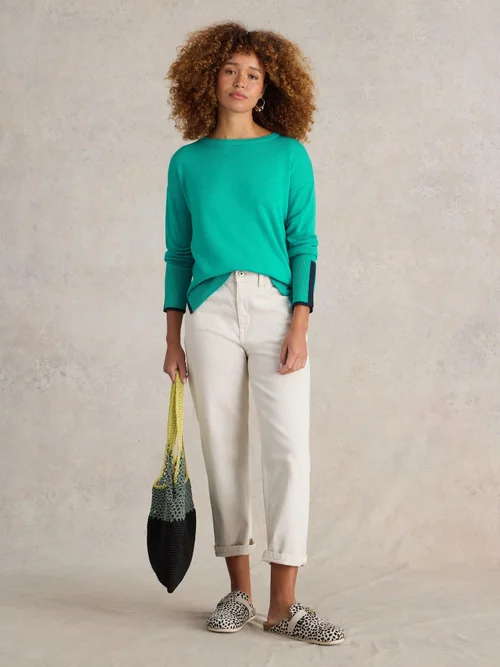 Pull Olive - Brt Teal - 52 Image 2