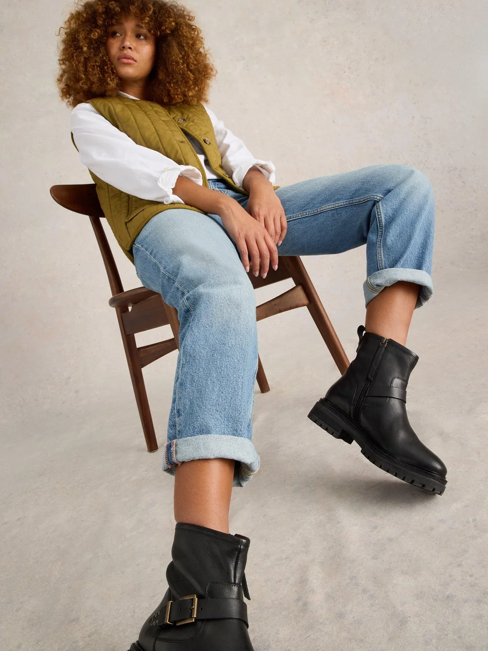 Jean droit Charlie - Mid Denim - 52/R Image 1