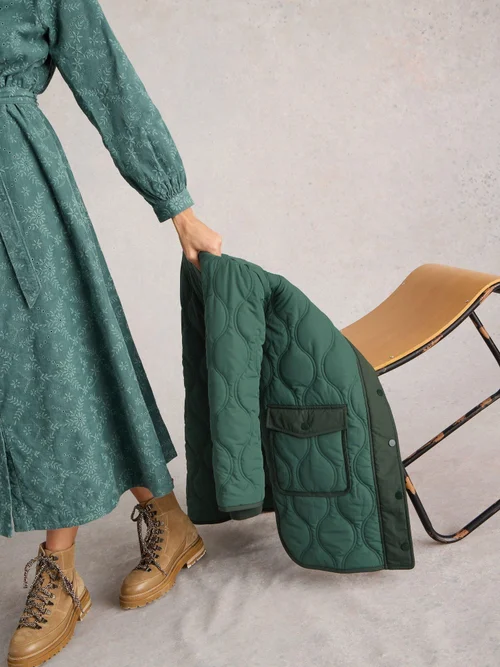 Manteau matelassé Raya - Dk Green - 52 Image 1