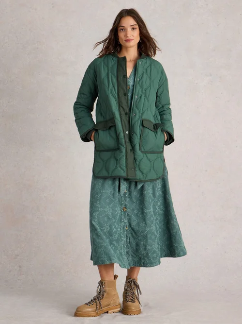 Manteau matelassé Raya - Dk Green - 46 Image 2