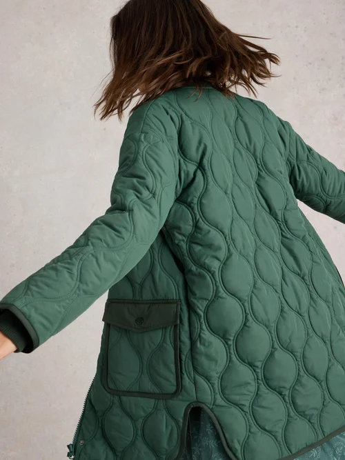 Manteau matelassé Raya - Dk Green - 46 Image 4