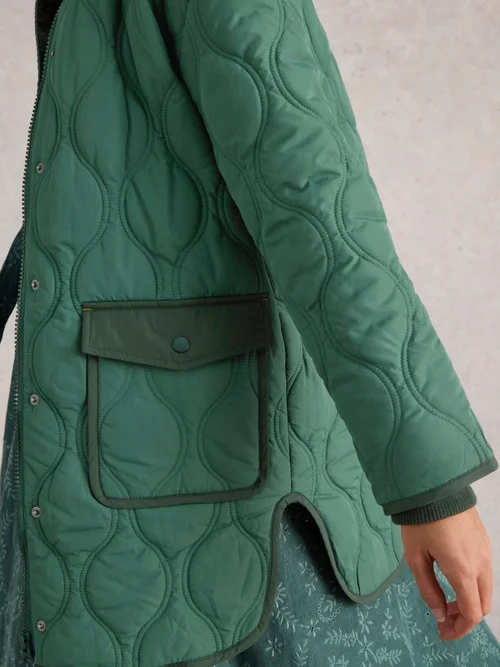 Manteau matelassé Raya - Dk Green - 46 Image 3