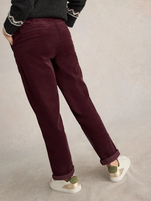 Pantalon en velours côtelé Twister - Mid Plum - 52 Image 4