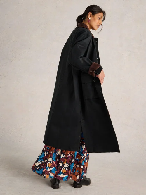 Manteau en coton Sloe - Pure Blk - 40 Image 4