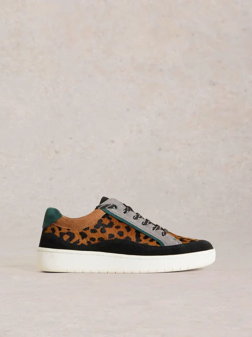 Baskets en cuir Della - Brown Mlt - 36 Image 1