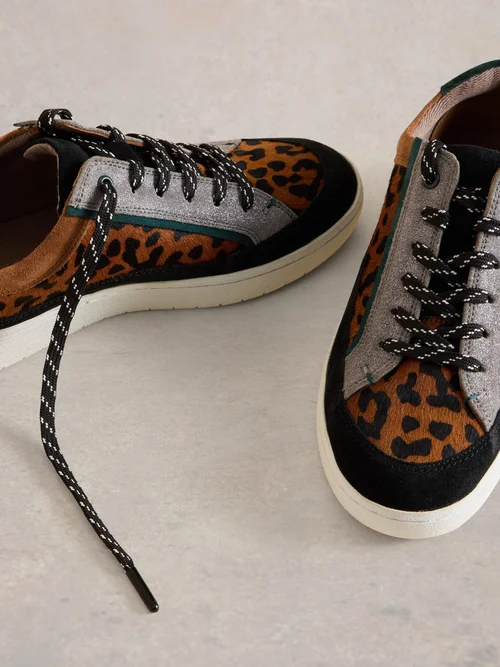 Baskets en cuir Della - Brown Mlt - 36 Image 4