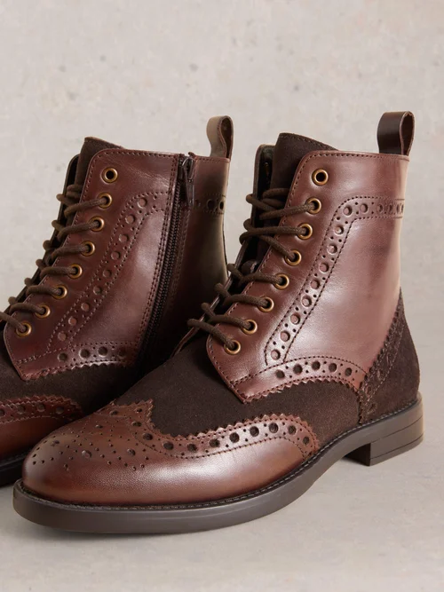 Bottes brogues Thistle - Deep Brown - 36 Image 3