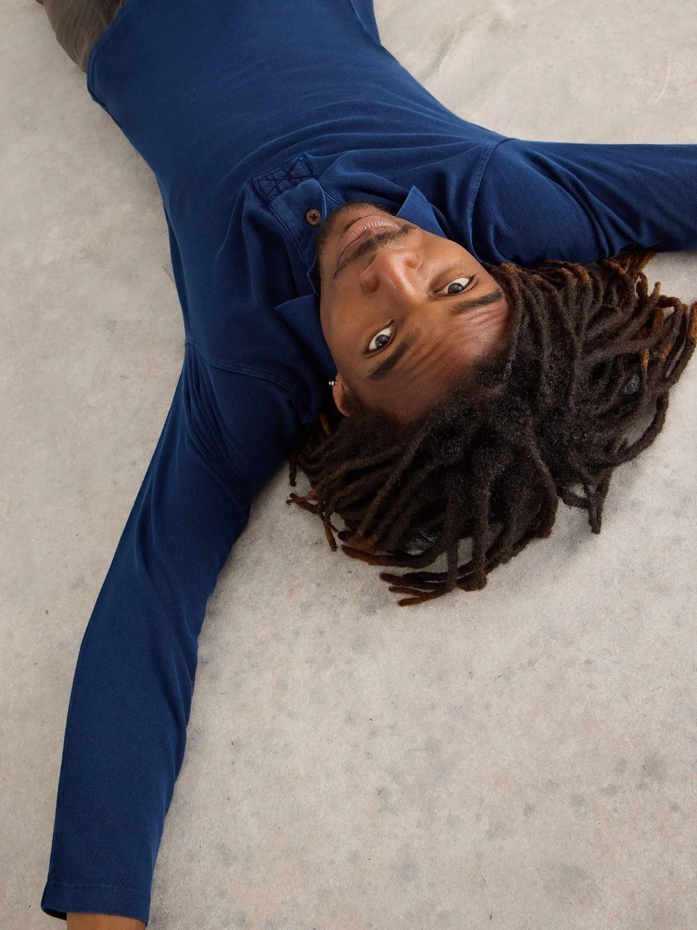 Polo utilitaire LS - Deep Blue - XXXL Image 1
