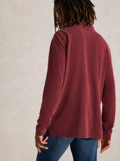 Polo utilitaire LS - Dk Plum - XXXL Image 4