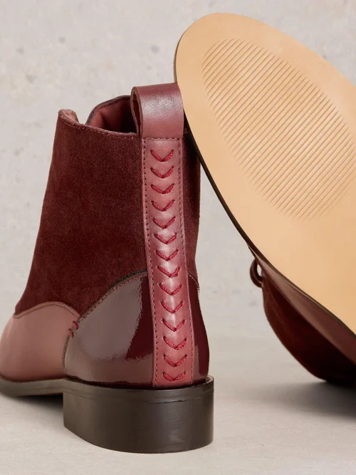 Bottines en cuir Margot - Deep Red - 41 Image 3