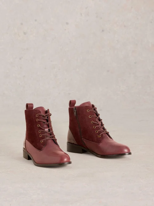 Bottines en cuir Margot - Deep Red - 41 Image 2