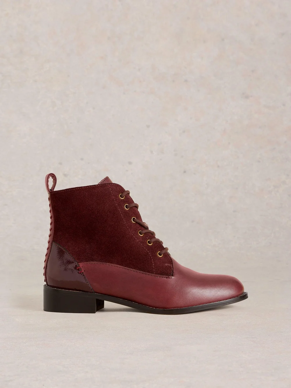 Bottines en cuir Margot - Deep Red - 41 Image 1