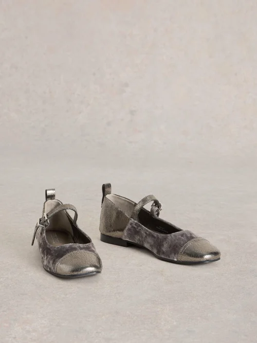 Mary Jane en velours Loral - Dus Grey - 41 Image 3