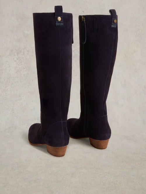 Bottines en daim Willow - Dark Navy - 38 Image 4