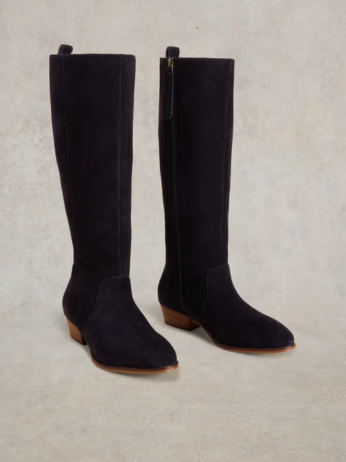 Bottines en daim Willow - Dark Navy - 38 Image 2