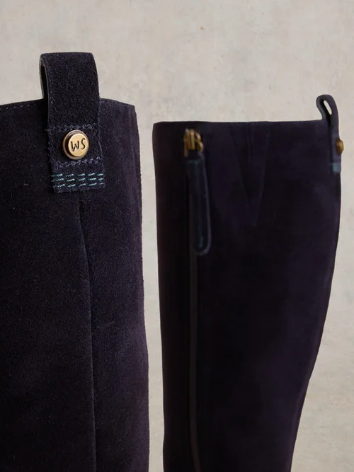 Bottines en daim Willow - Dark Navy - 38 Image 3