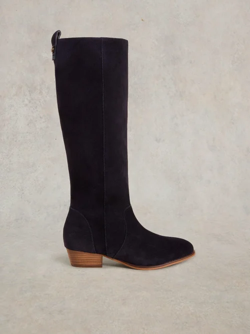 Bottines en daim Willow - Dark Navy - 38 Image 1