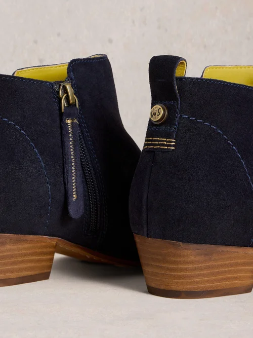 Bottines En Daim Willow - Dark Navy - 41 Image 3