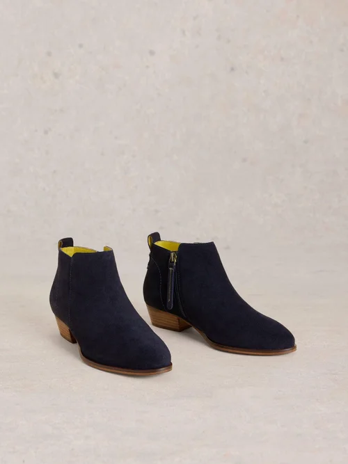 Bottines En Daim Willow - Dark Navy - 41 Image 2