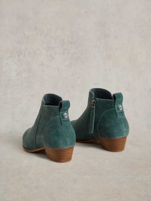 Bottines En Daim Willow - Dk Teal - 41 Image 4