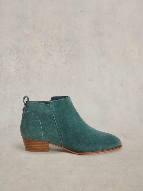 Bottines En Daim Willow - Dk Teal - 41 Image 1