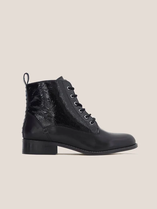 Bottines en cuir Margot - Pure Blk - 41 Image 1