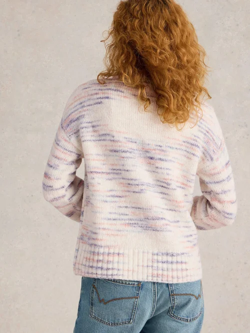 PULL À BOUTONS BELLA - Ivory Mlt - 50 Image 4