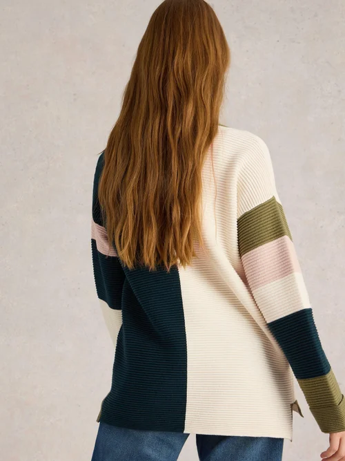 Pull JANA COLOURBLOCK - Nat Mlt - 50 Image 4