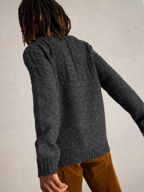 Pull à col rond Berkley - Charc Grey - XS Image 4