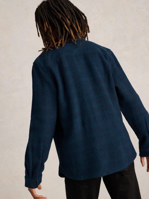 Surchemise texturée Darwen - Navy Multi - XS Image 4