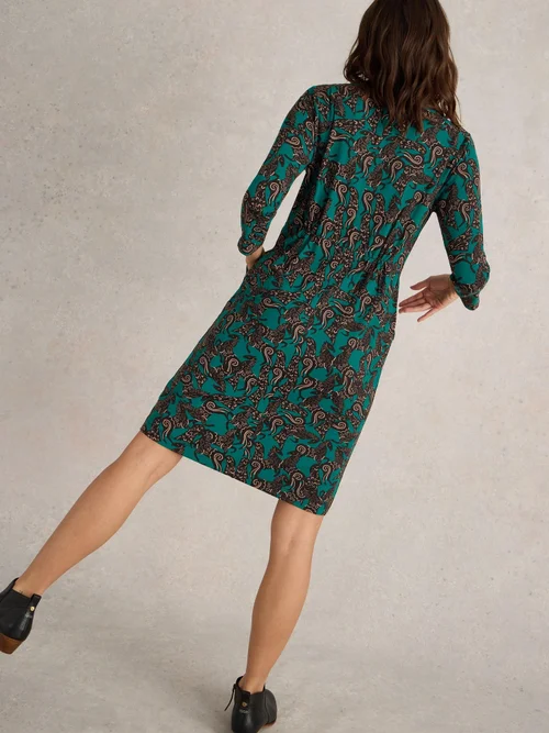Robe en jersey Tallie - Blk Mlt - 34/R Image 4